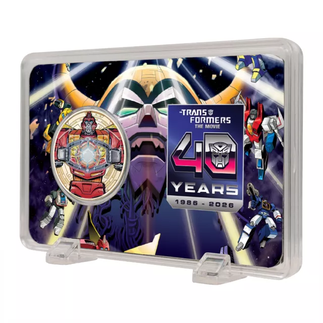 Zberateľská minca Transformers - Limited Edition - Kusovo limitované