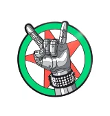 Odznak Cyberpunk - Silverhand Emblem