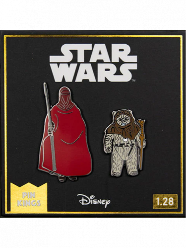 Odznak Star Wars - Emperor’s Royal Guard & Chief Chirpa (Pin Kings)