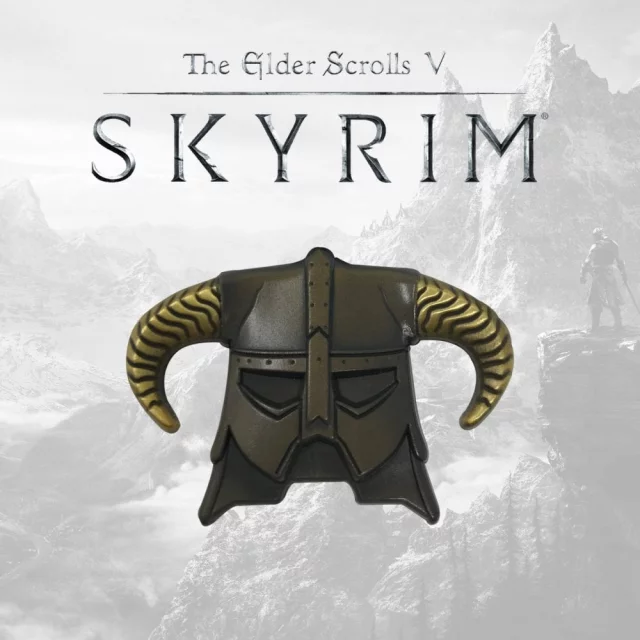 Odznak The Elder Scrolls V: Skyrim - Dragonborn Helmet (limitovaná edícia)