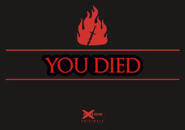 Odznak Xzone Originals - You Died