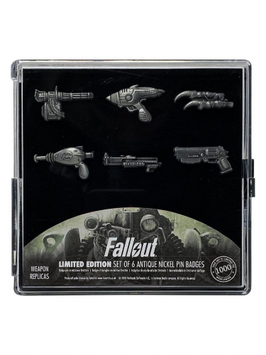 Odznaky Fallout (kovové)