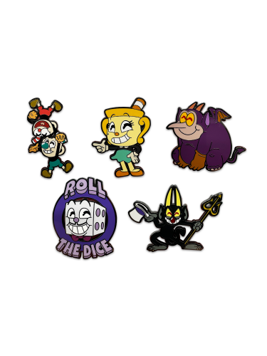 Sada odznakov Cuphead - Cuphead Pin Set (Youtooz)