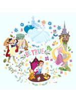 Plagát Disney - Princezné (plagát na plátne)