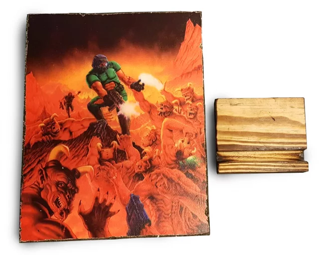 Plakát Doom - Retro (Stone Slab)