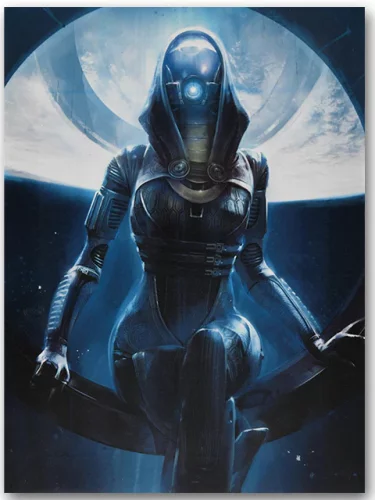 Plagát Mass Effect - Tali (tlač na plátne)
