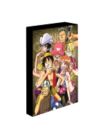 Plagát One Piece - Luffy's Crew (plagát na plátne s LED osvetlením)