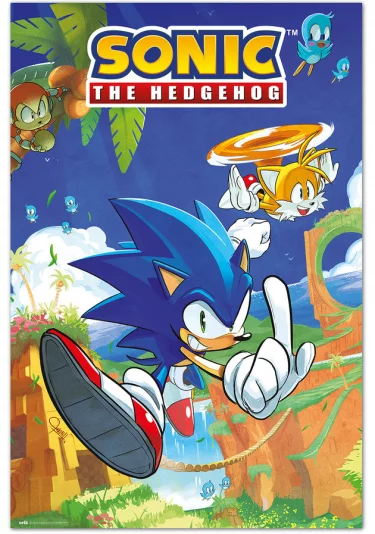 Plagát Sonic The Hedgehog - Sonic & Tails