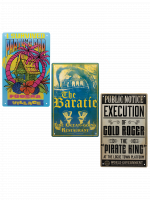 Plechové tabule One Piece – Tin Sign (3 ks)