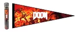 Vlajka na stenu Doom - Key Art