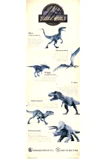 Plagát na dvere Jurassic World - Species