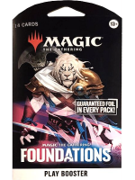 Kartová hra Magic: The Gathering Foundations - Sleeved Play Booster (14 kariet)