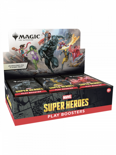 Kartová hra Magic: The Gathering Marvel Super Heroes – Play Booster Box (30 boosterov)