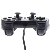 Drôtový gamepad TwinShock 2 pre PS2 (Gamer) (čierny)