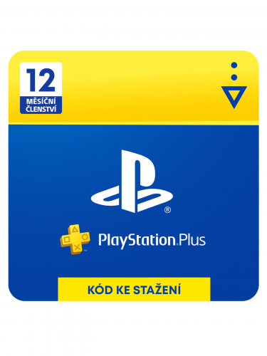 PlayStation Plus 12 mesiacov – Darčeková karta [pre CZ účty] (PS4)