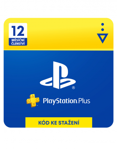 CZ: PlayStation Plus 12 mesiacov – Darčeková karta [pre CZ účty] (PS4 DIGITAL) (PS4)