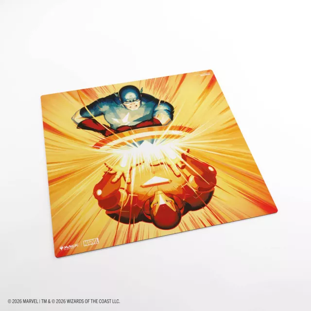 Herná podložka Gamegenic - Marvel Super Heroes - Iron Man/Captain America - MTG: Marvel Super Heroes