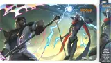 Herná podložka Riftbound TCG - Jayce vs Viktor - Riftbound TCG: Vendetta