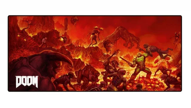 Veľká podložka pod myš Doom - Retro