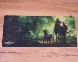 Podložka pod myš Kingdom Come: Deliverance II - Jindra a Vořech v lese (89 × 40 cm) - Xzone Originals