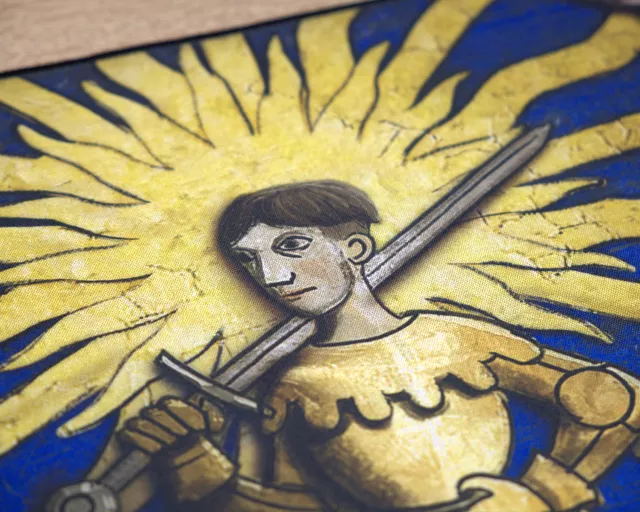 Podložka pod myš Kingdom Come: Deliverance II - Zázrak v táboře (89 × 40 cm) - Príslušenstvo