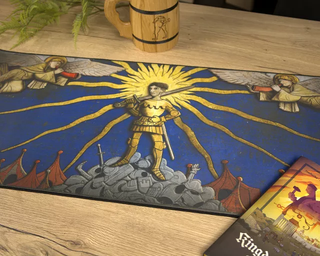 Podložka pod myš Kingdom Come: Deliverance II - Zázrak v táboře (89 × 40 cm) - Xzone Originals