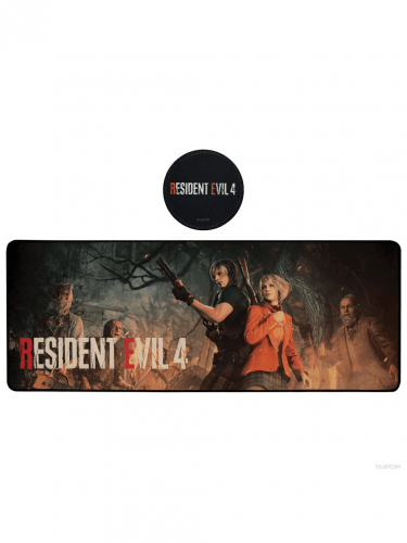 Podložka pod myš Resident Evil 4 - Leon & Ashley + podtácek