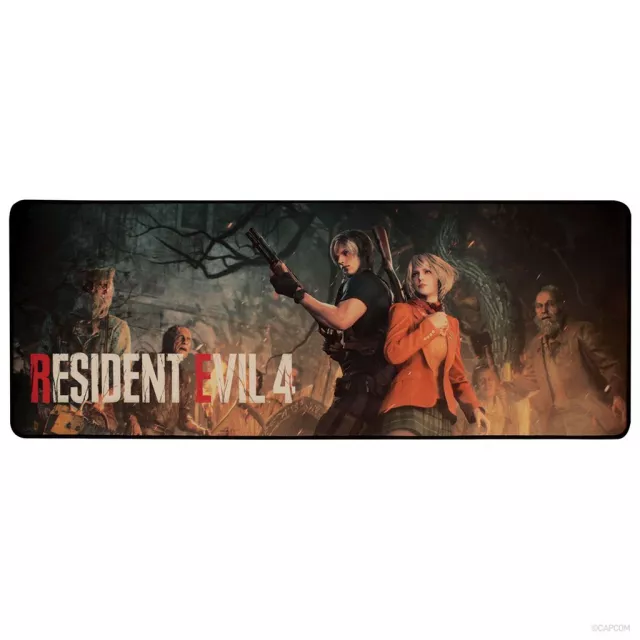 Podložka pod myš Resident Evil 4 - Leon & Ashley + podtácek - Herná podložka