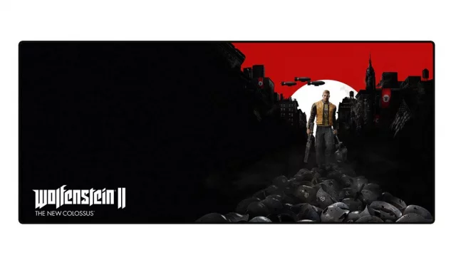 Veľká podložka pod myš Wolfenstein - Trail of the Dead