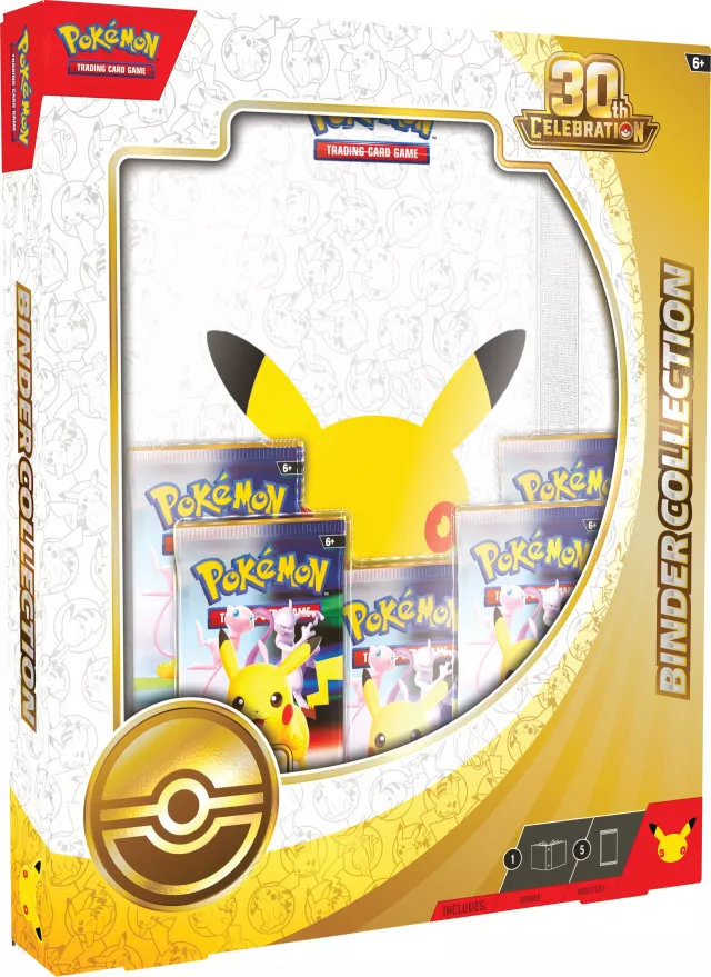 Kartová hra Pokémon TCG: 30th Celebration - Binder Collection - Zberateľská kartová hra TCG