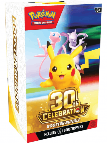 Kartová hra Pokémon TCG: 30th Celebration - Booster Bundle (6 boosterov)