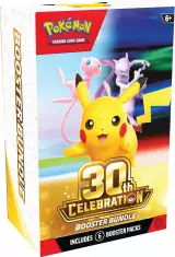 Kartová hra Pokémon TCG: 30th Celebration - Booster Bundle (6 boosterov) - Zberateľská kartová hra TCG