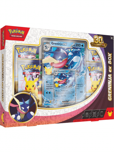 Kartová hra Pokémon TCG: 30th Celebration - Greninja ex Box