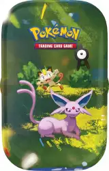 Kartová hra Pokémon TCG: 30th Celebration - Mini Tin Espeon & Meowth - Zberateľská kartová hra TCG