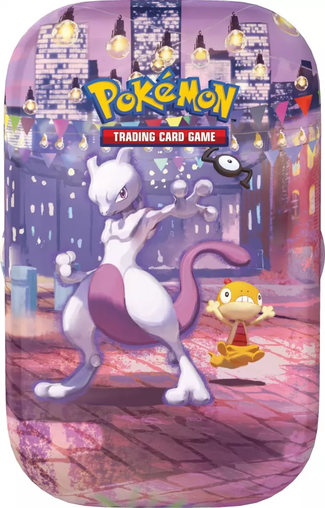 Kartová hra Pokémon TCG: 30th Celebration - Mini Tin Mewtwo & Psyduck - Zberateľská kartová hra TCG