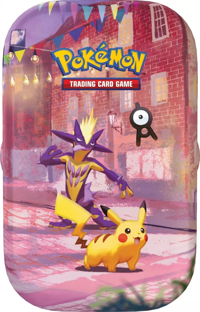 Kartová hra Pokémon TCG: 30th Celebration - Mini Tin Pikachu & Toxtricity - Zberateľská kartová hra TCG