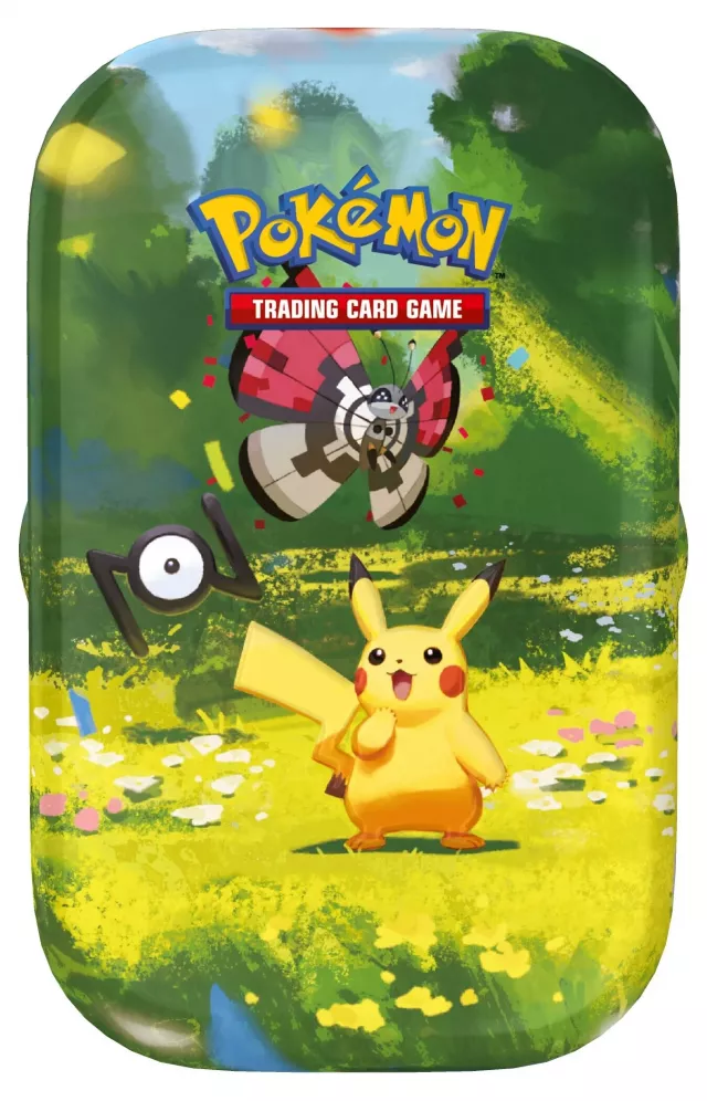 Kartová hra Pokémon TCG: 30th Celebration - Mini Tin Pikachu & Vivillo - Zberateľská kartová hra TCG