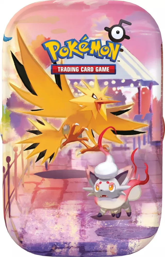 Kartová hra Pokémon TCG: 30th Celebration - Mini Tin Zapdos & Zorua - Zberateľská kartová hra TCG