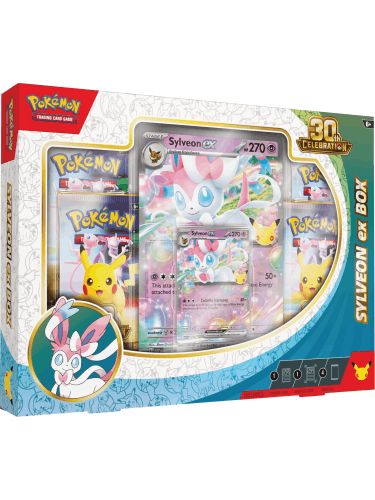 Kartová hra Pokémon TCG: 30th Celebration - Sylveon ex Box