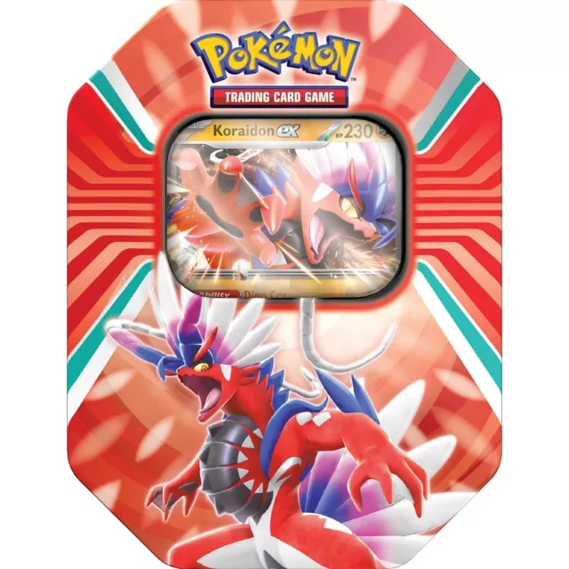 Kartová hra Pokémon TCG - Paldea Legends Tin - Koraidon