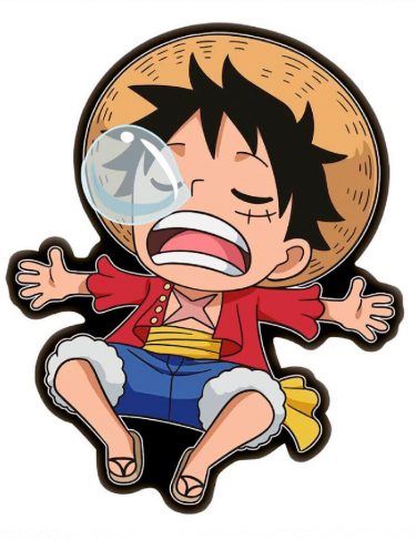 Vankúš One Piece - Monkey D. Luffy 3D