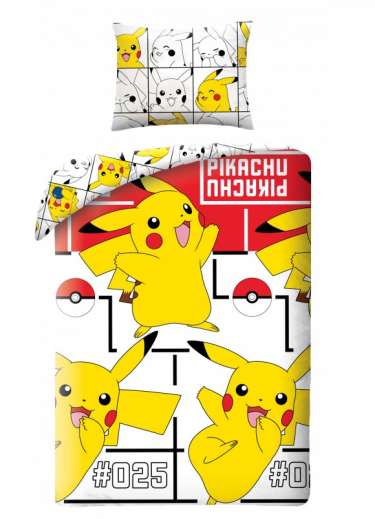 Obliečky Pokémon - Pikachu 025