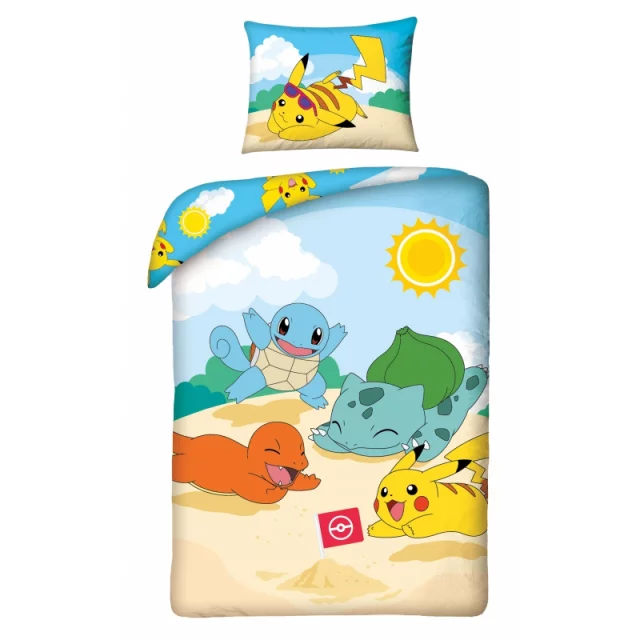 Obliečky Pokémon - Starters Beach