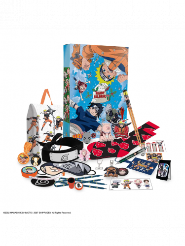Adventný kalendár Naruto - Mini Treasure