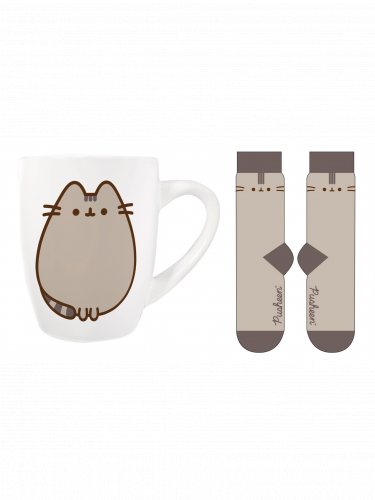 Darčekový set Pusheen - hrnček a dámske ponožky