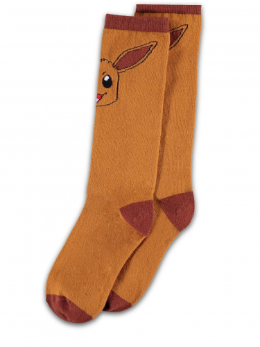 Ponožky dámske Pokémon - Eevee (podkolienky)