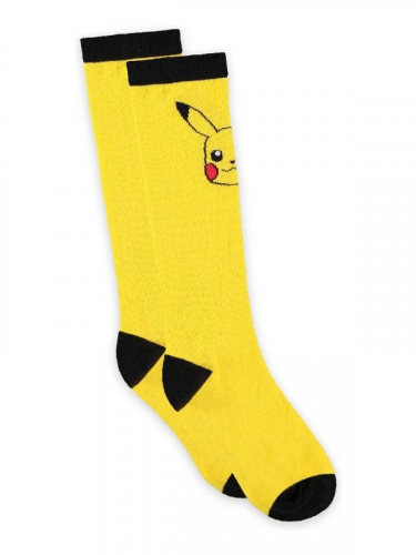 Ponožky dámske Pokémon - Pikachu (podkolienky)