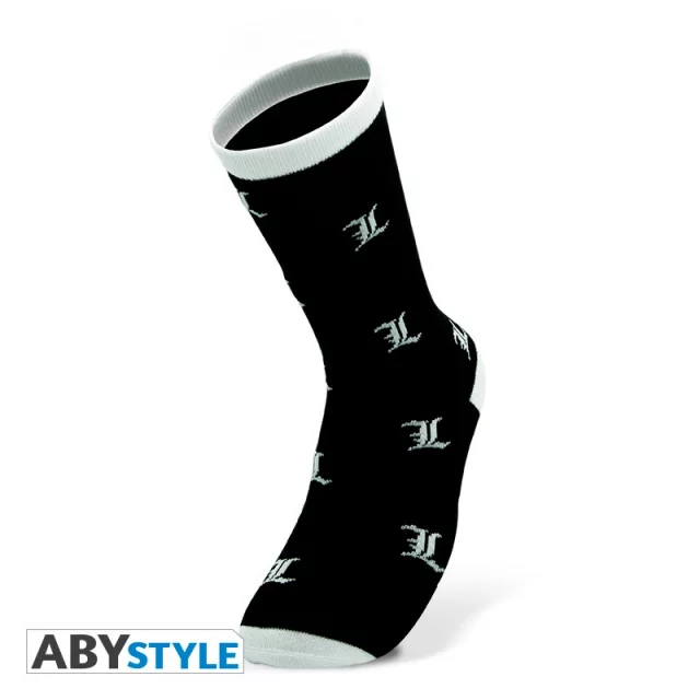 Ponožky Death Note - Black&White
