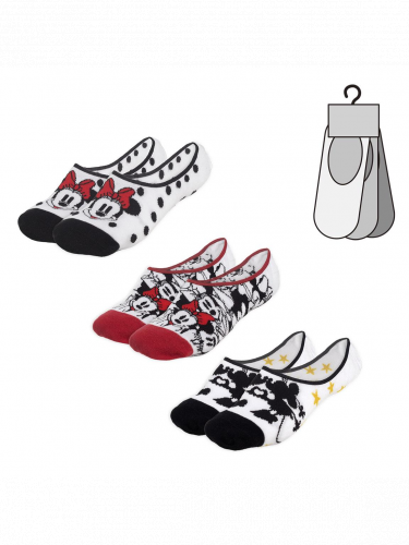 Ponožky Disney - Minnie (velikost 36/41) (3 páry)