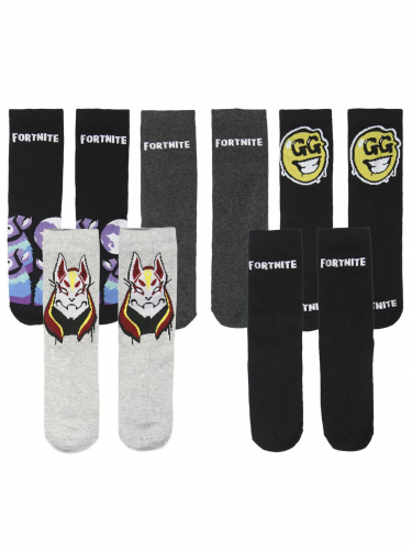 Ponožky Fortnite - Sada (5 párov